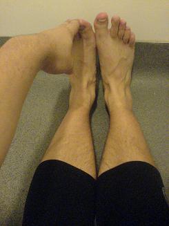 Remember to stretch! KNEE WARMERS!