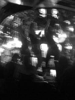 Bargirls dancing on the bar in Redback