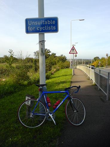 Unsuitable for Cyclists