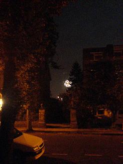 Fireworks from Eaton Rise