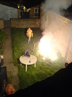 Lookout Shebu - Boozed Aussies with fireworks!